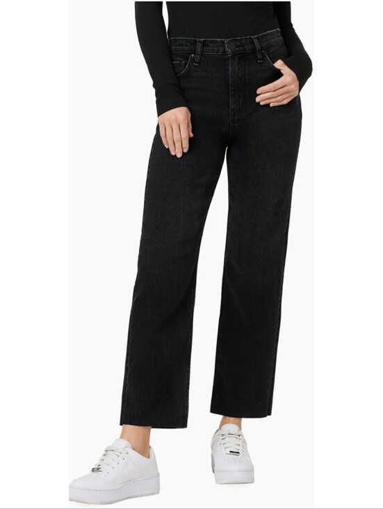 Hudson Jeans Denim - Hudson Jeans Remi High-Rise Straight Ankle Jeans 12 Minimalist Quiet Luxury 80s